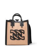 Borsa Casadei Beaurivage Mini Tote in Rafìa-Casadei-Borse a mano-Vittorio Citro Boutique
