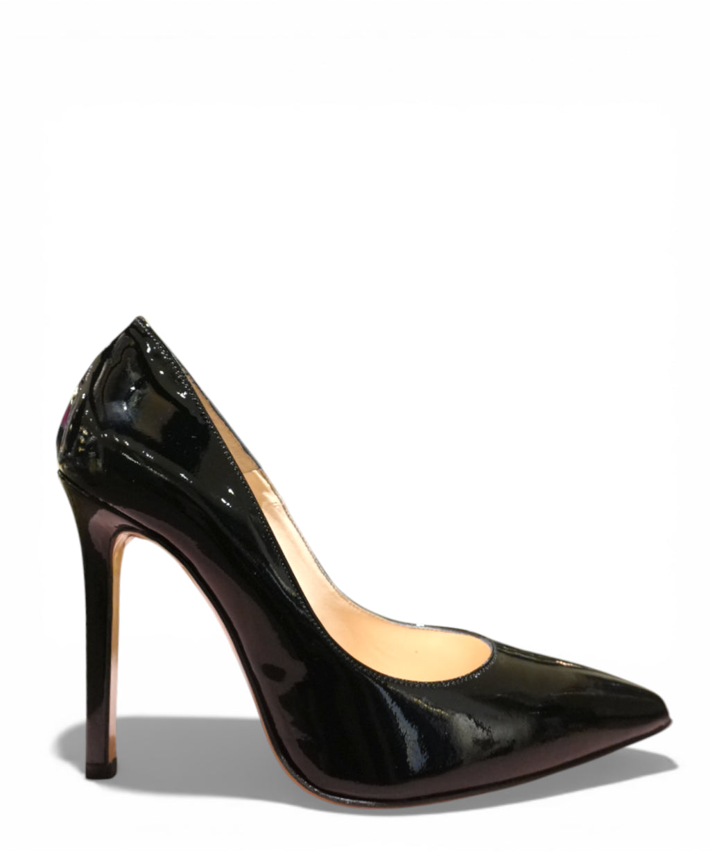 Women's Patent Leather Heels 9 cm Giusy Flux