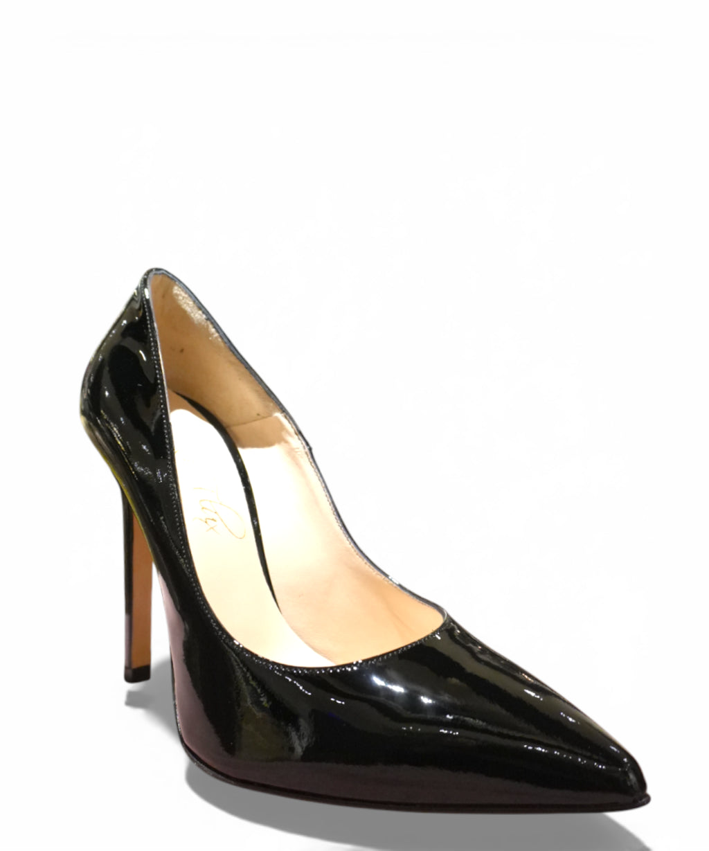 Women's Patent Leather Heels 9 cm Giusy Flux