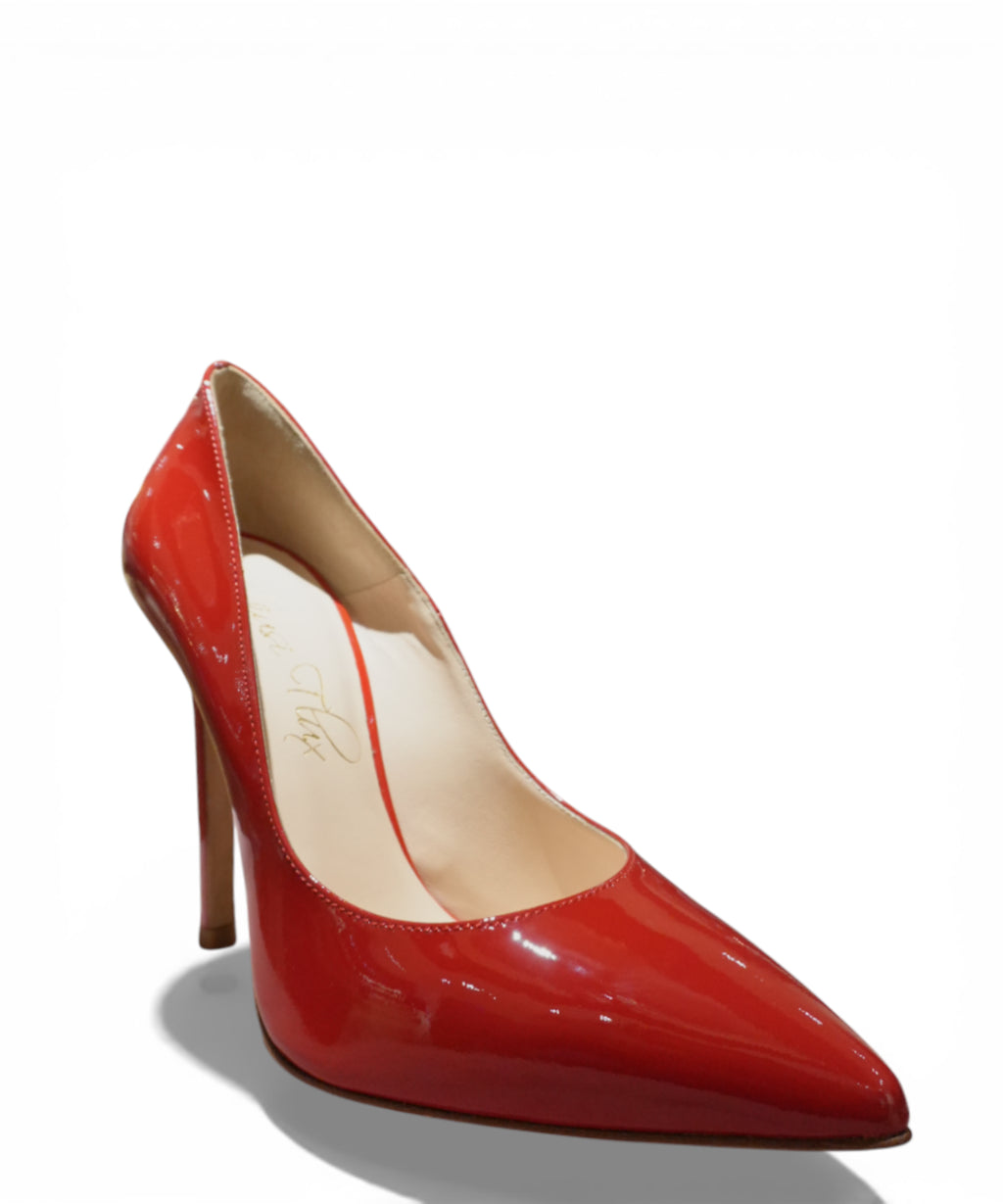 Women's Patent Leather Pumps Giusy Flux