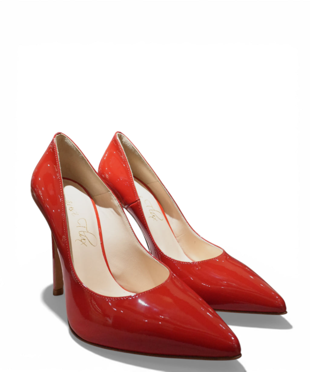Women's Patent Leather Pumps Giusy Flux