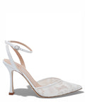 Ninalilou Amy White Nappa Bridal Shoes