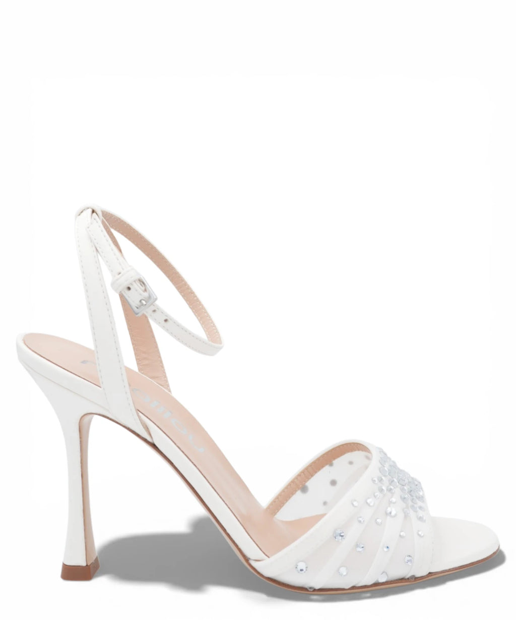 Sandaler Sposa Ninalilou Mya 905 i Nappa Avorio