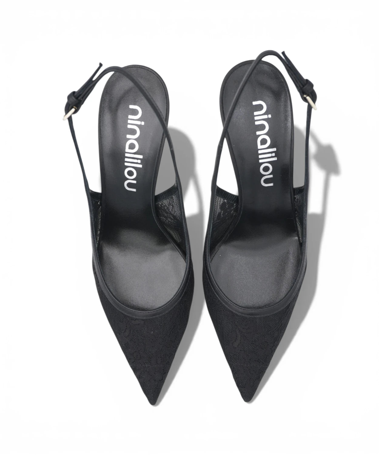 Décolleté Slingback Ninalilou Amy 757C i Nappa Nera