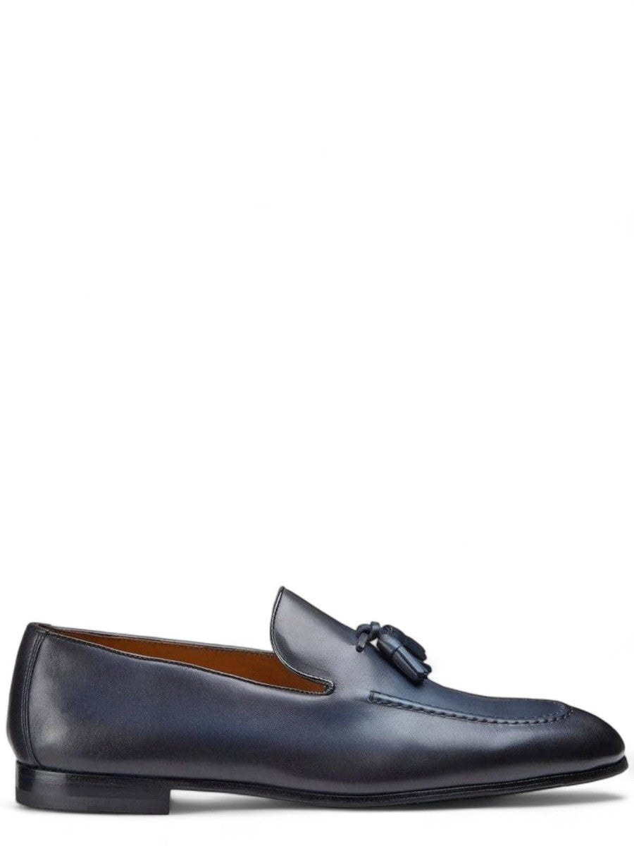 Mocassini in Pelle con Nappine-Mocassini-Doucal'S-Vittorio Citro Boutique