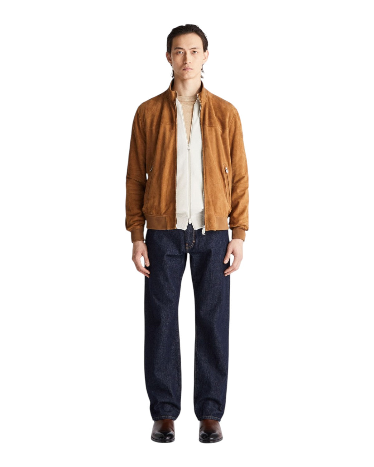 Peuterey Men's Sand Suede Jacket PE 08