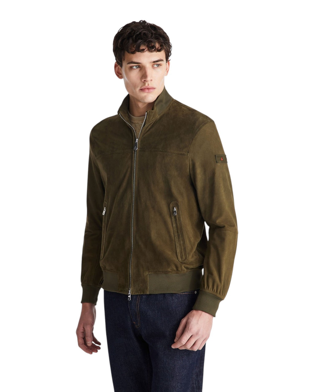 Men's Peuterey Sand Suede Jacket PE 08