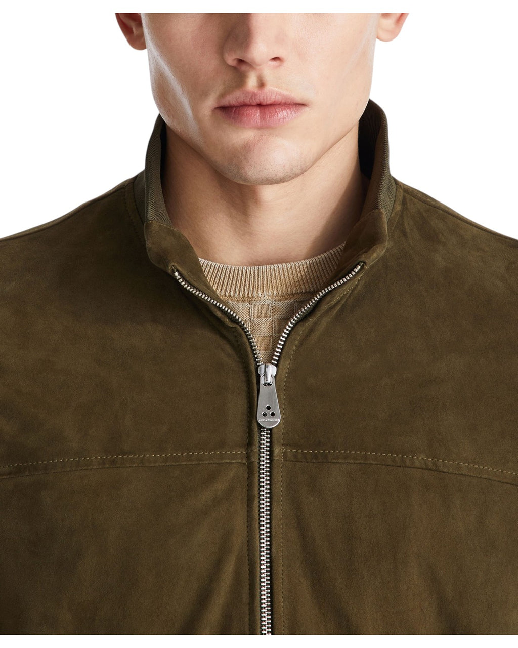 Men's Peuterey Sand Suede Jacket PE 08