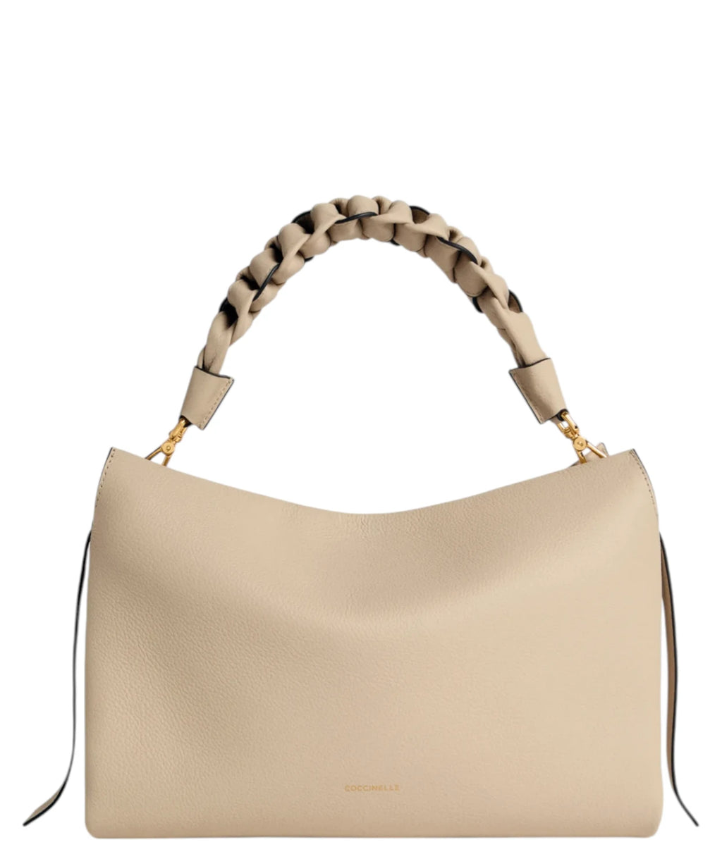 Coccinelle Boheme Medium Leather Shoulder Bag