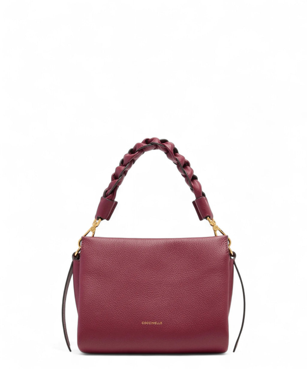 Coccinelle Boheme Small Borsa a Mano in Pelle Double