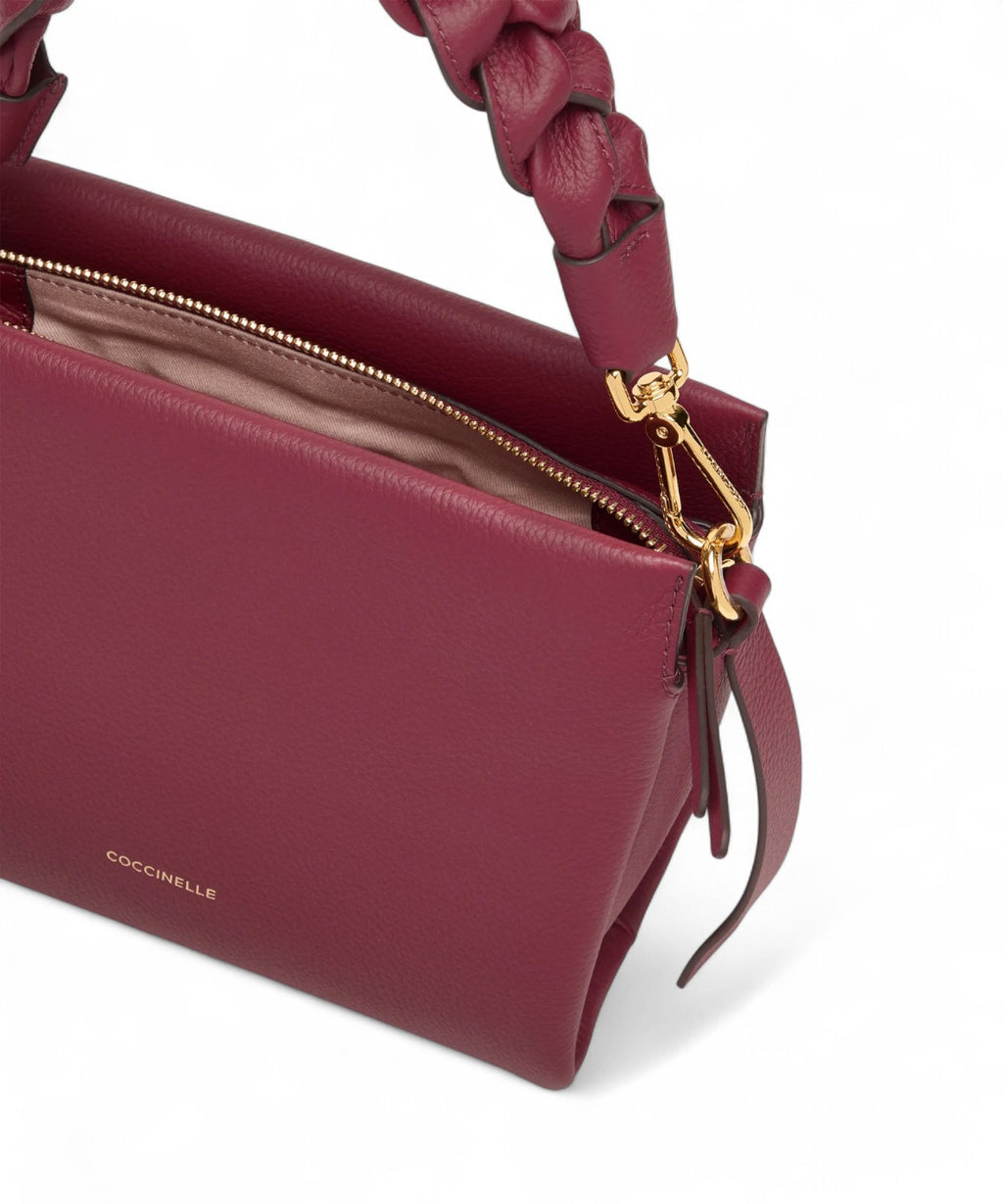 Coccinelle Boheme Small Borsa a Mano in Pelle Double