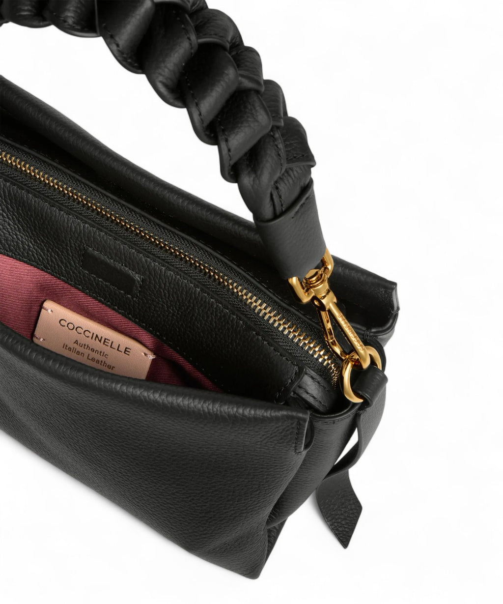 Coccinelle Boheme Small Borsa a Mano in Pelle Double