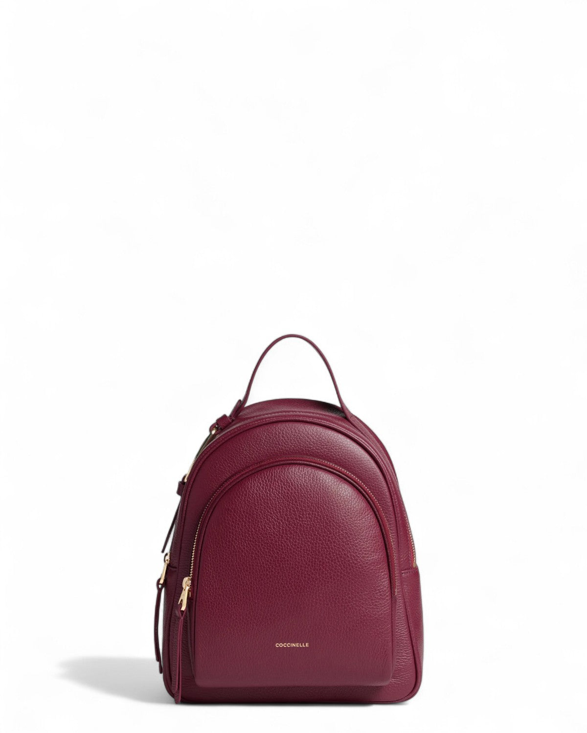 Zaino Malory Medium in Pelle con Grana-Coccinelle-Zaini-Vittorio Citro Boutique