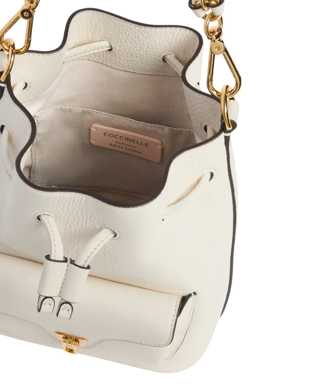 Borsa Coccinelle Beat Generation Small in leer