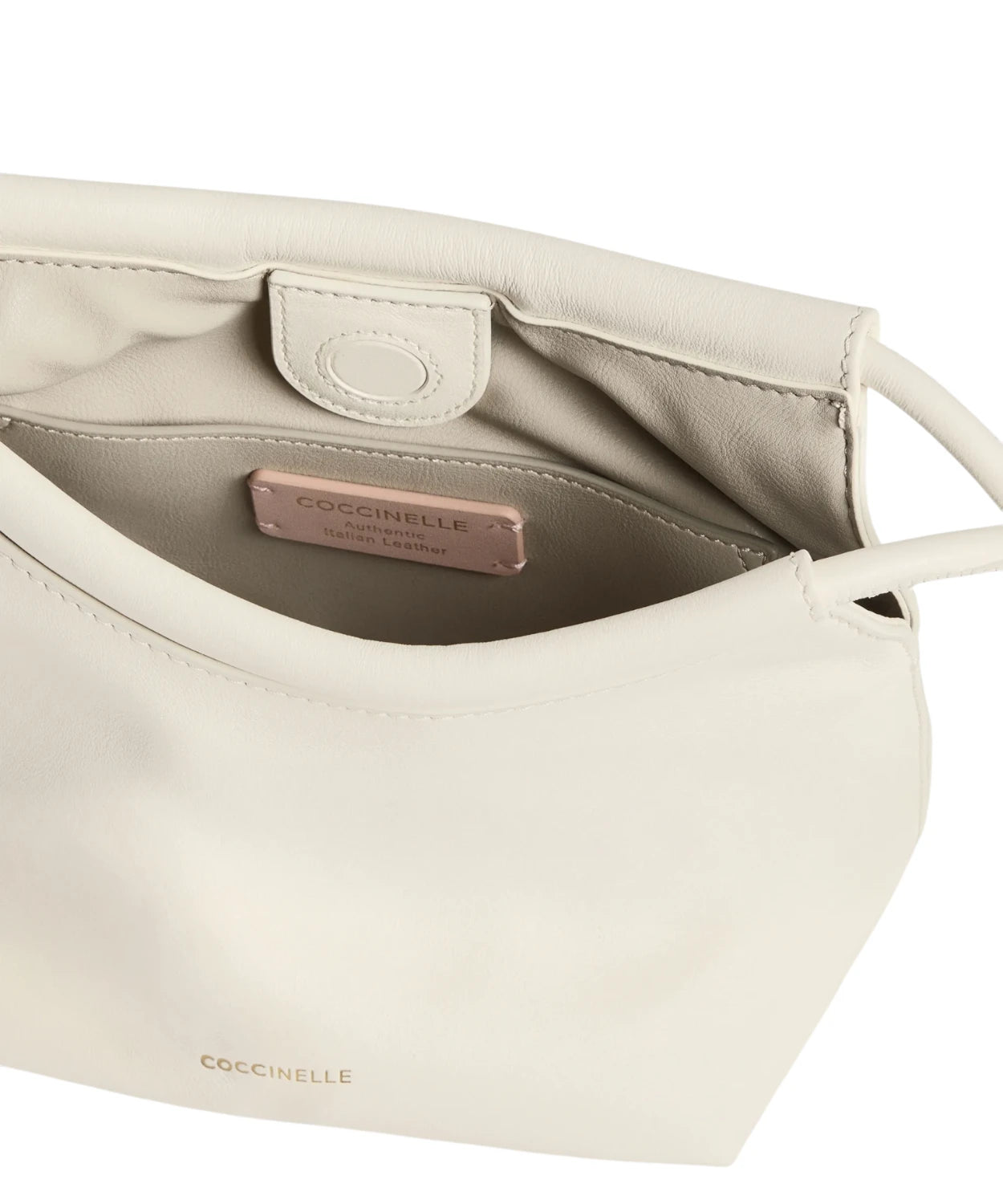 Coccinelle Finn Pouch Small in Pelle Liscia con Chiusura Magnetica