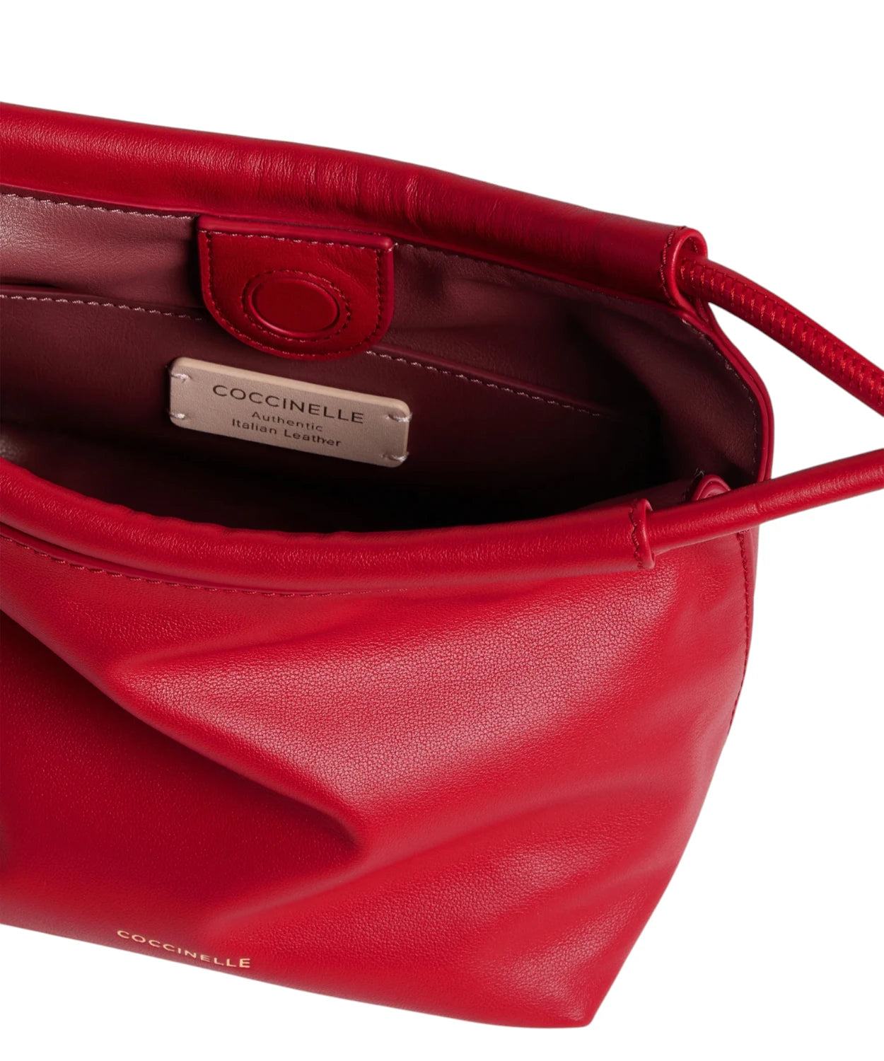 Coccinelle Finn Pouch Small in Pelle con Chiusura Magnetica