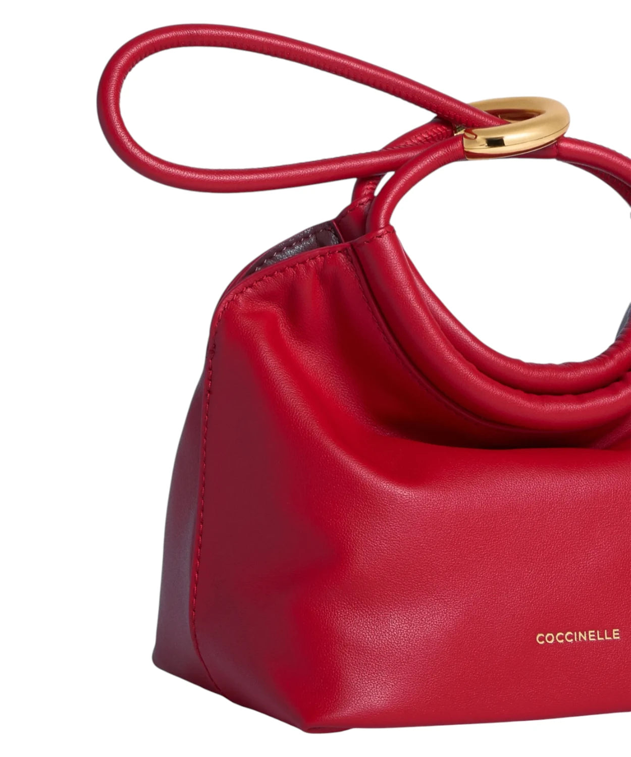 Coccinelle Finn Pouch Small in Pelle con Chiusura Magnetica