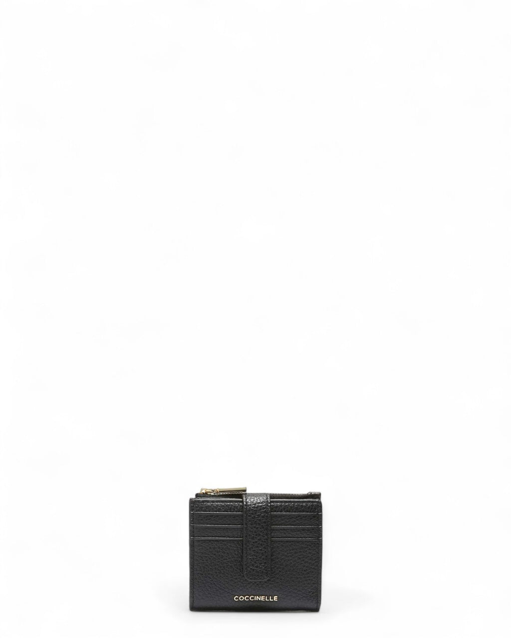 Portacarte Metallic Soft Small con Bottone e RFID-Coccinelle-Portafogli-Vittorio Citro Boutique