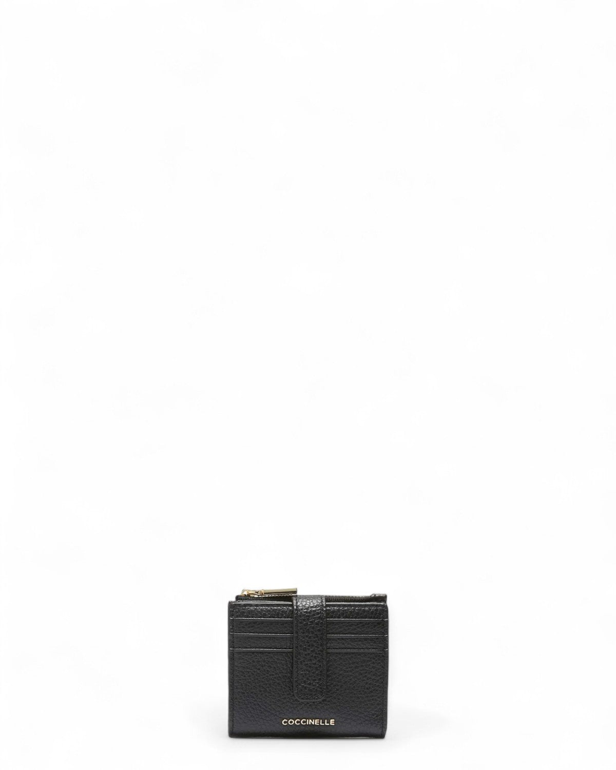Portacarte Metallic Soft Small con Bottone e RFID-Coccinelle-Portafogli-Vittorio Citro Boutique