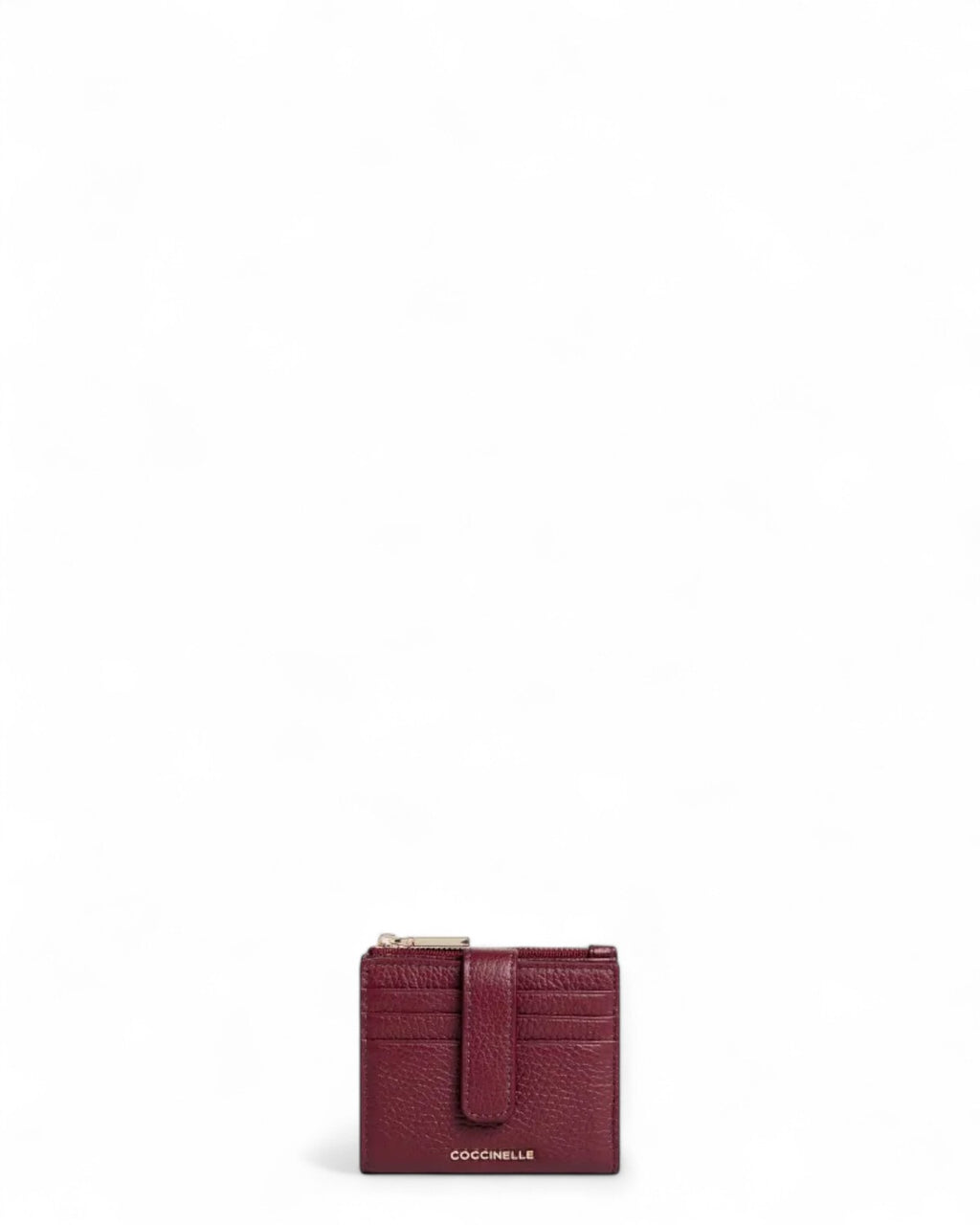 Portacarte Metallic Soft Small con Bottone e RFID-Coccinelle-Portafogli-Vittorio Citro Boutique