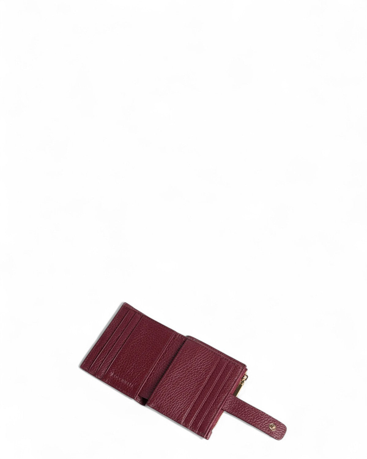 Portacarte Metallic Soft Small con Bottone e RFID-Coccinelle-Portafogli-Vittorio Citro Boutique