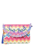 Pochette di Paglia Multicolore con Frange-Pochette-Mc2 Saint Barth-Vittorio Citro Boutique