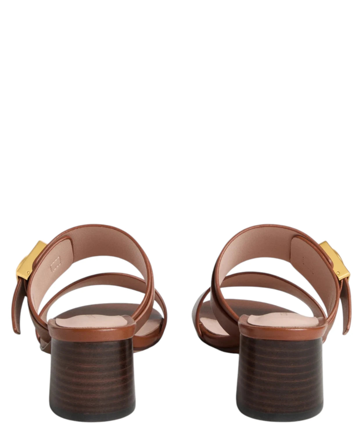 Sandali Coccinelle C-Me Lock in Pelle con Tacco