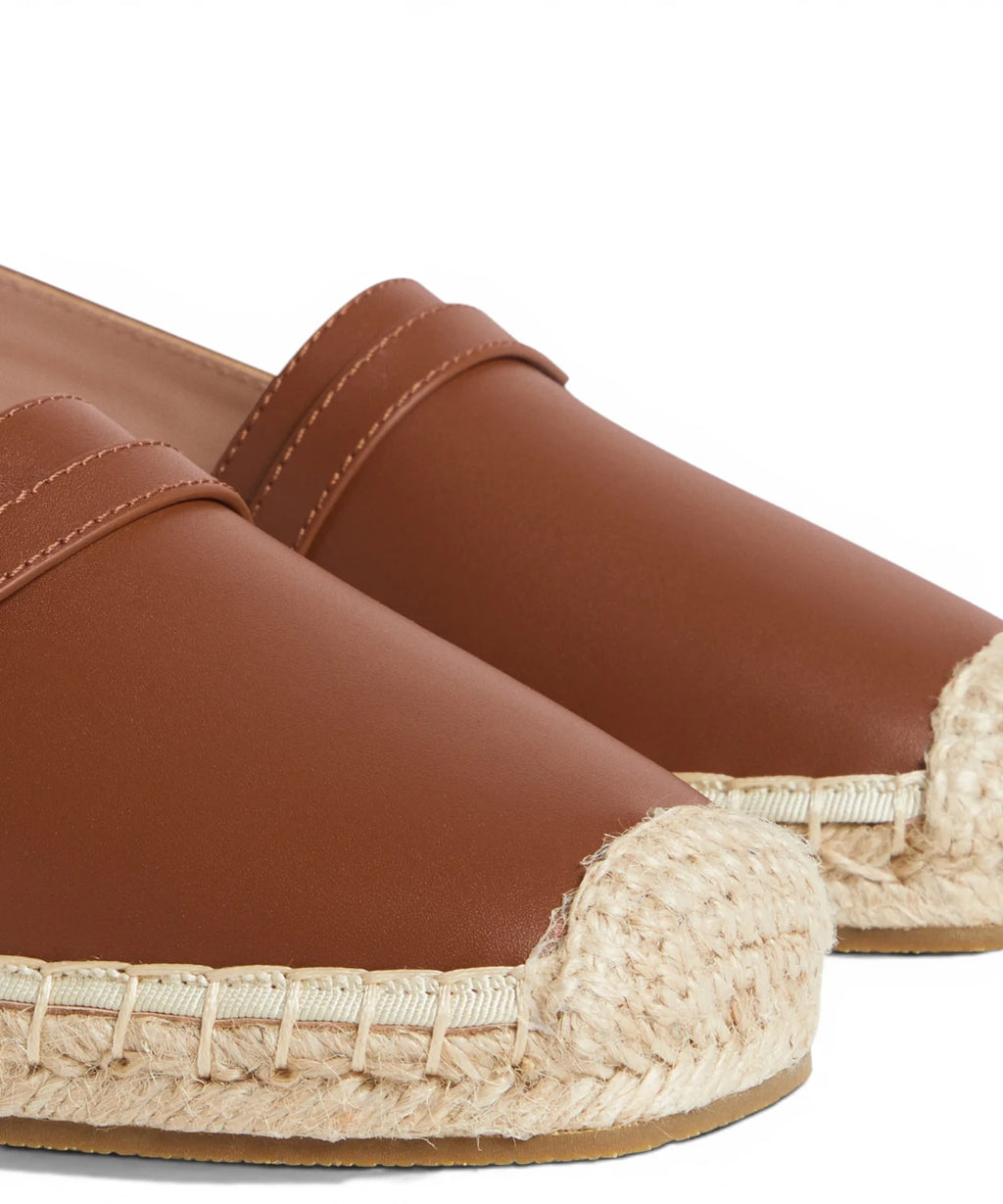 Espadrilky Donna Coccinelle C-Easy z hladké kůže
