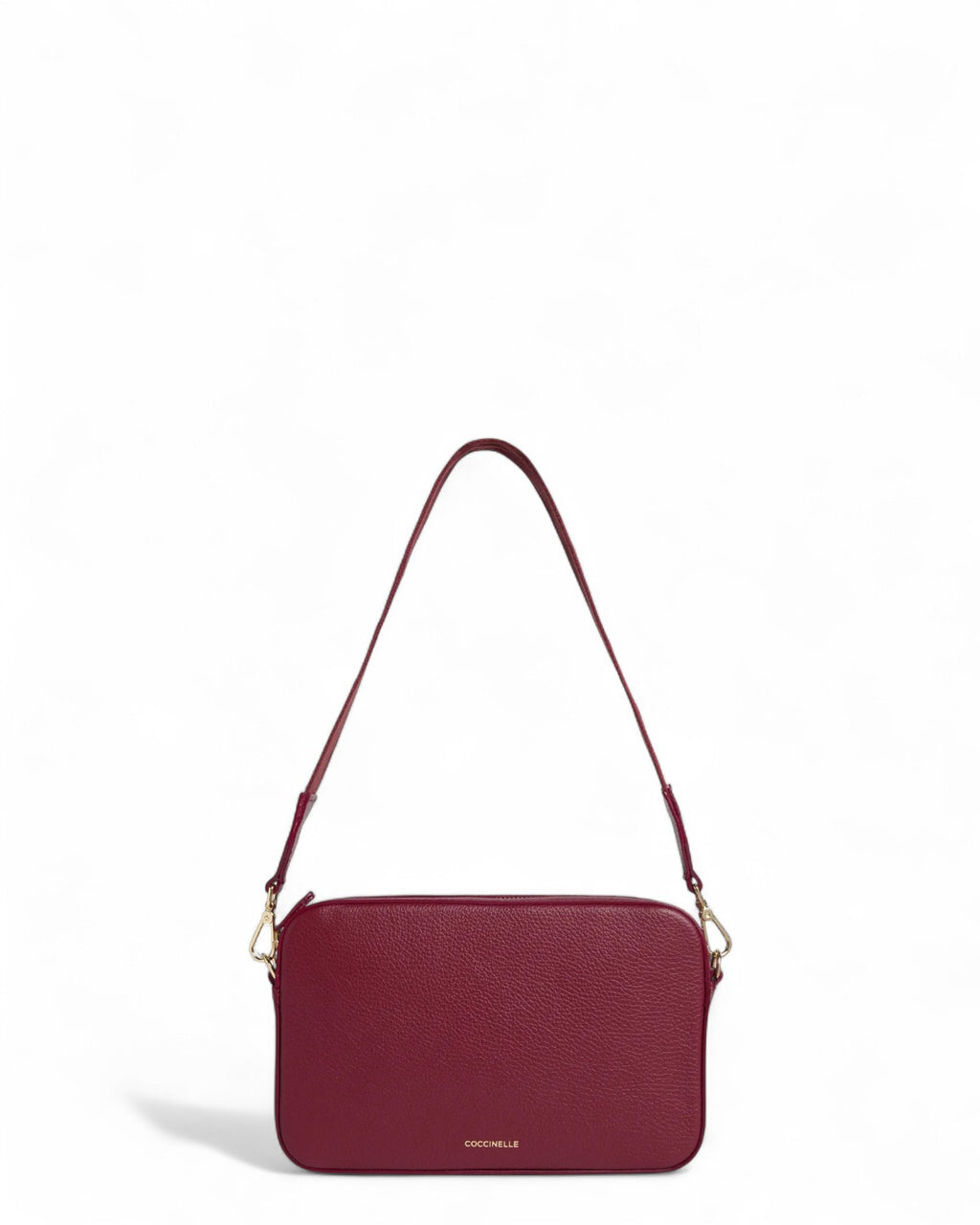 Borsa Tebe a Spalla in Pelle con Grana-Coccinelle-Borse a spalla-Vittorio Citro Boutique