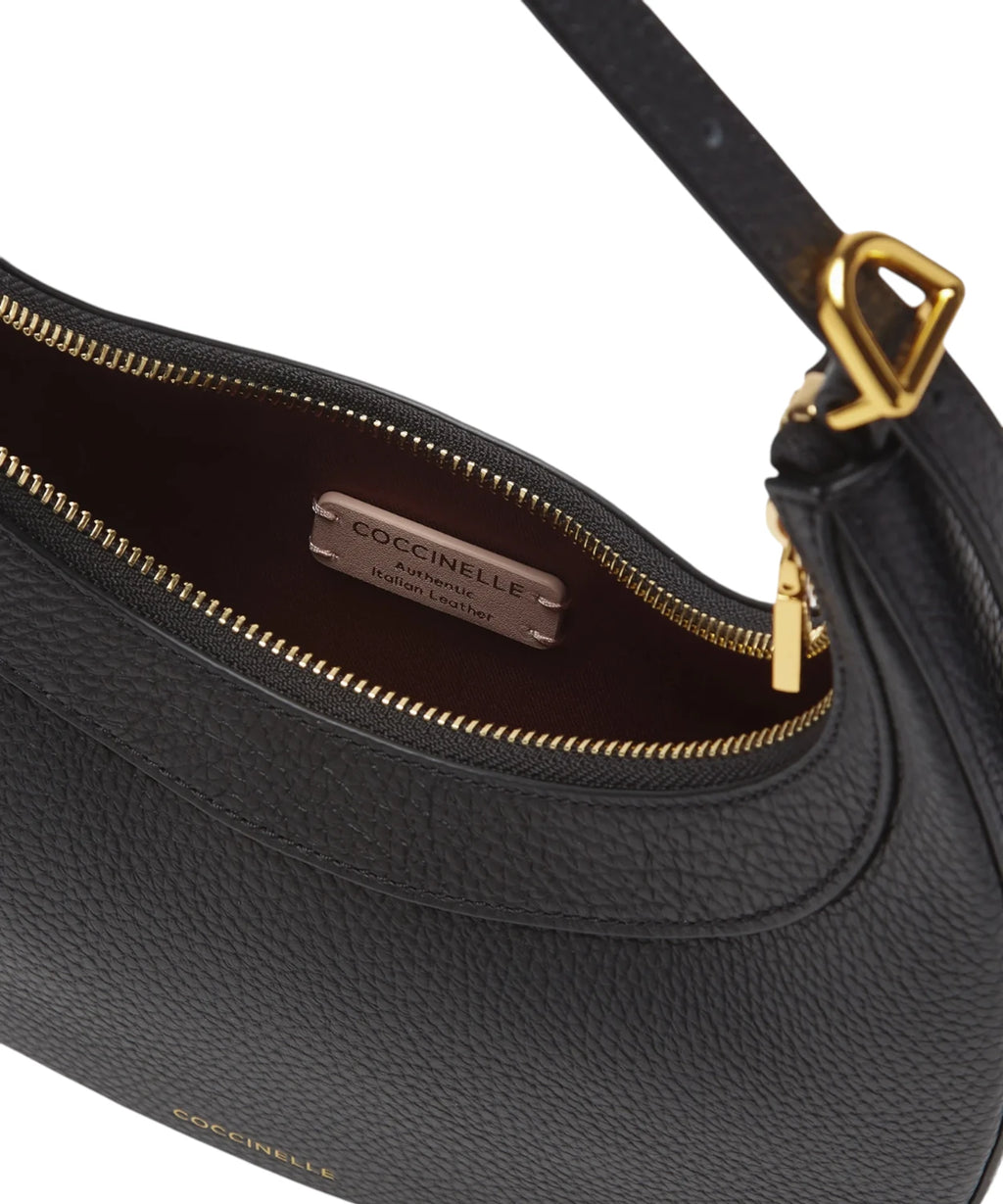Coccinelle Whisper Mini Leather Shoulder Bag