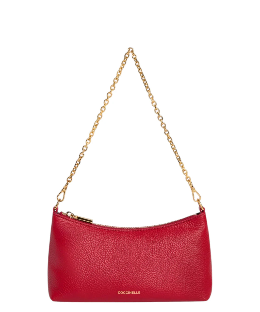 Coccinelle Aura Mini Bolso de Piel con Bandolera