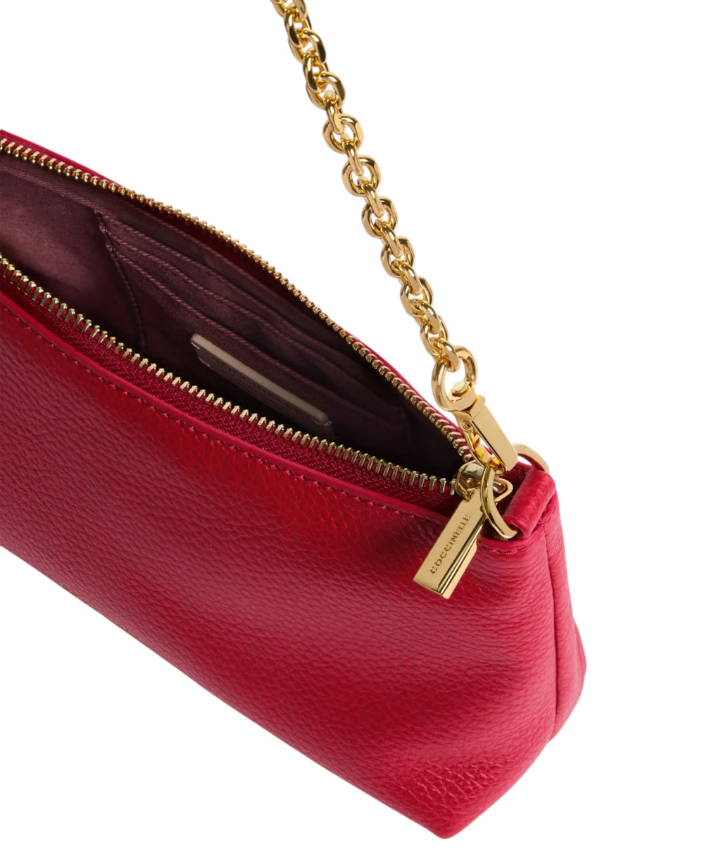 Coccinelle Aura Mini Bolso de Piel con Bandolera