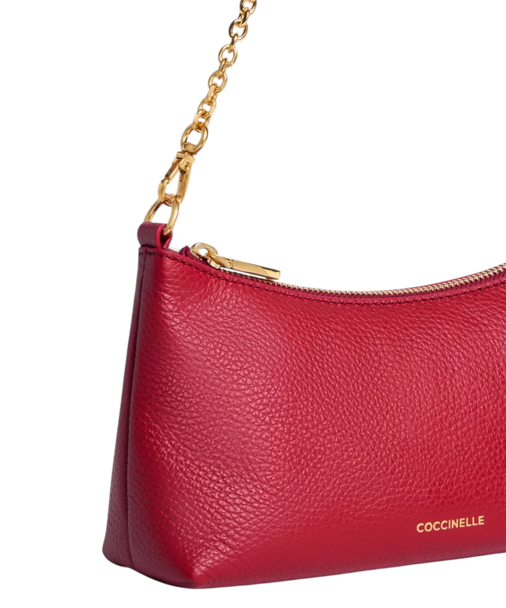 Coccinelle Aura Mini Bolso de Piel con Bandolera