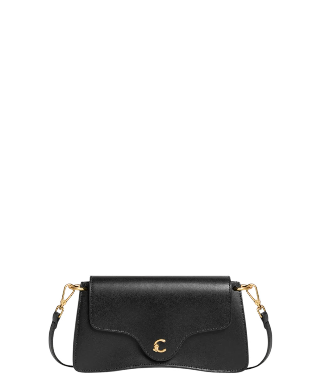 Coccinelle C-Me Mini Smooth Leather Bag with Shoulder Strap