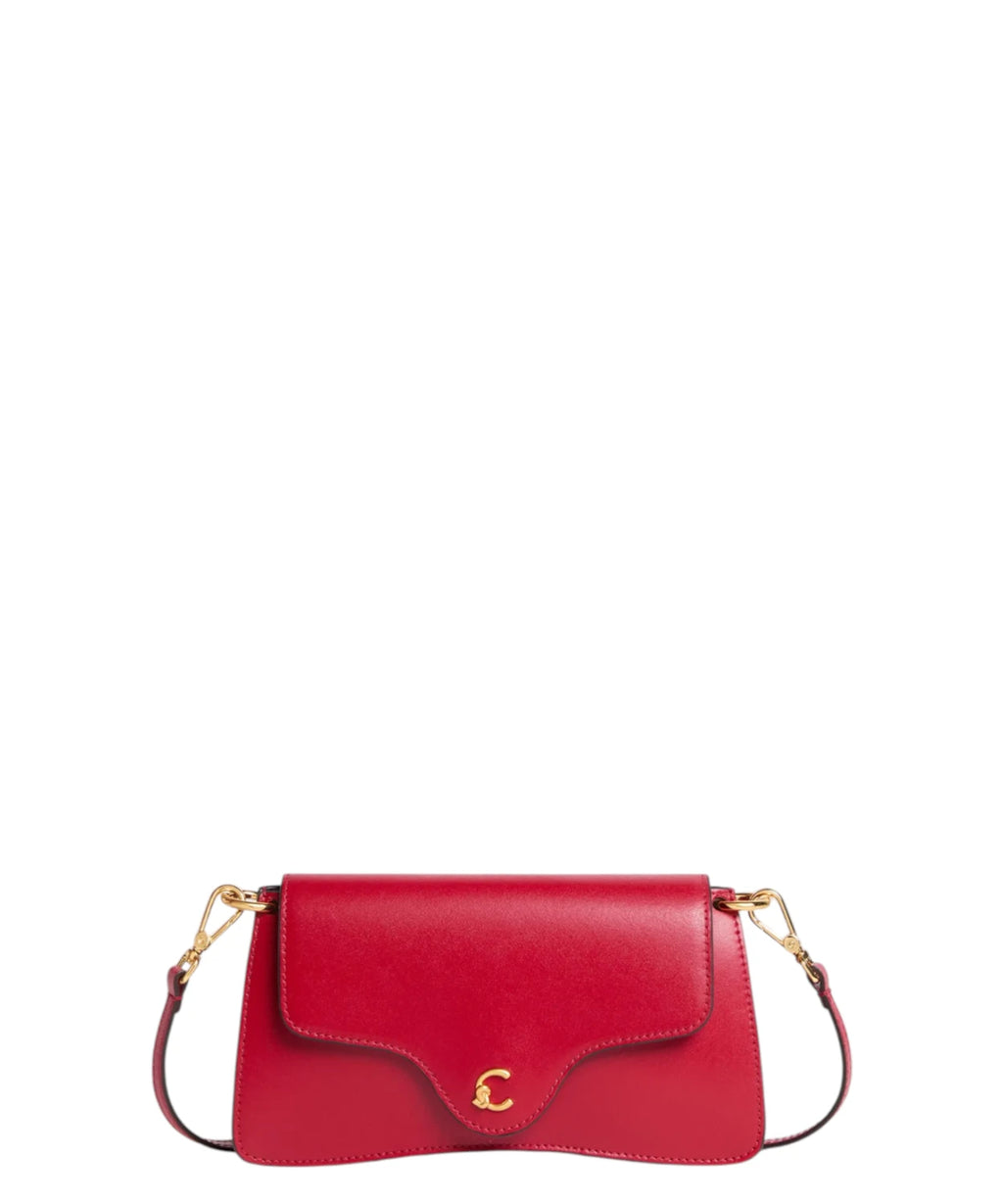 Coccinelle C-Me Mini Leather Crossbody Bag