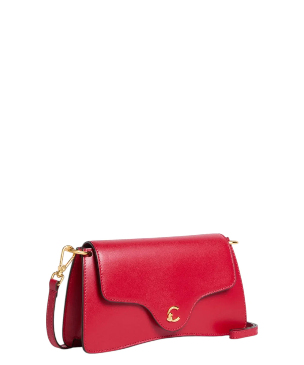 Coccinelle C-Me Mini Leather Crossbody Bag
