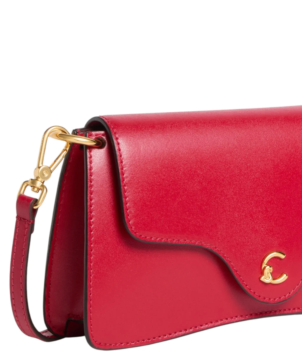 Coccinelle C-Me Mini Leather Crossbody Bag