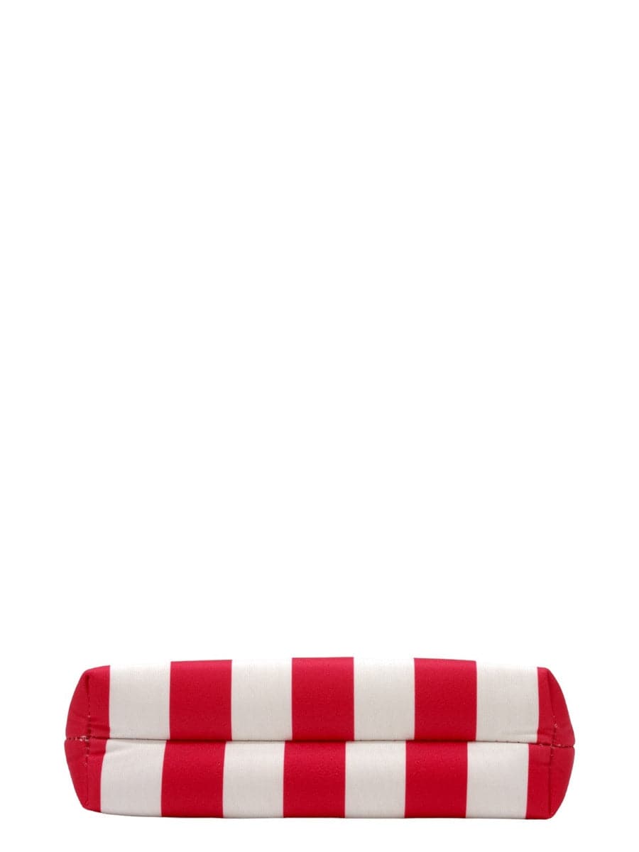 Pochette Aline righe rosse-Pochette-Mc2 Saint Barth-Vittorio Citro Boutique