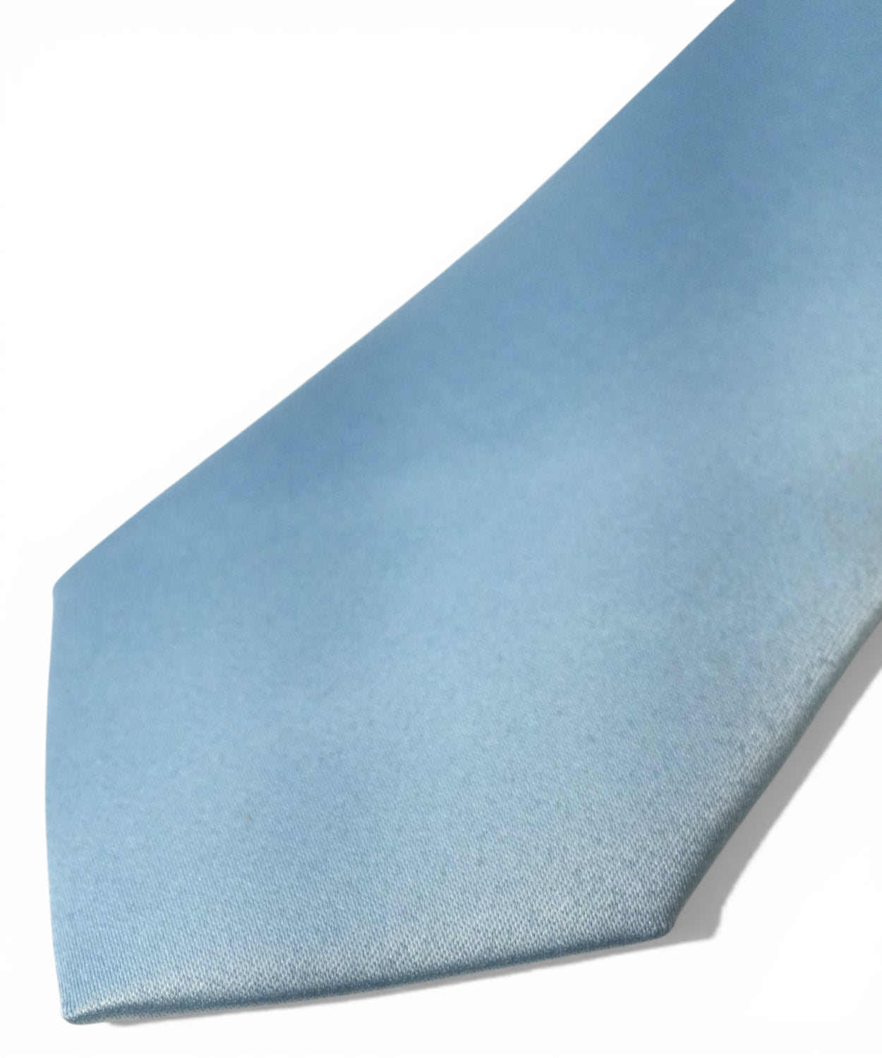 Cravatta Classica Tinta Unita Azzurro