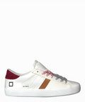 Sneakersy D.A.T.E. Hill Low Vintage Calf Ivory/Red