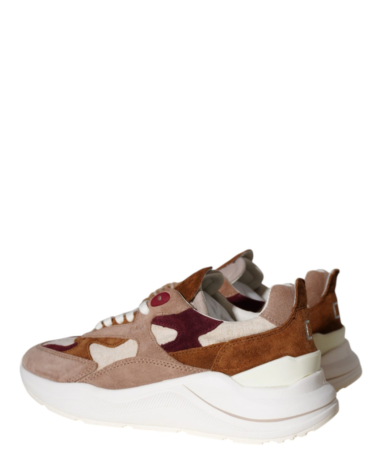 Sneakers D.A.T.E. Fuga Linen con Lacci Charm