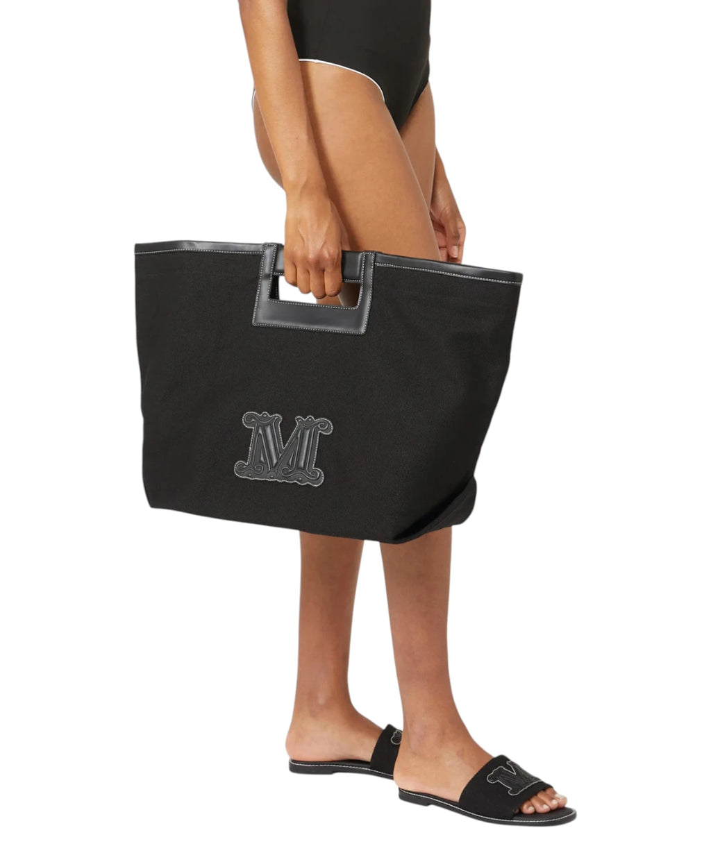 Borsa Max Mara Cotone con Logo