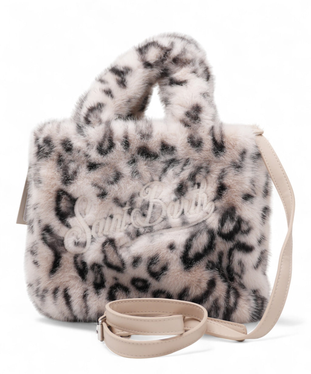Borsa Vanity Mini Soft Fur Leopard-Mc2 Saint Barth-Borse a mano-Vittorio Citro Boutique