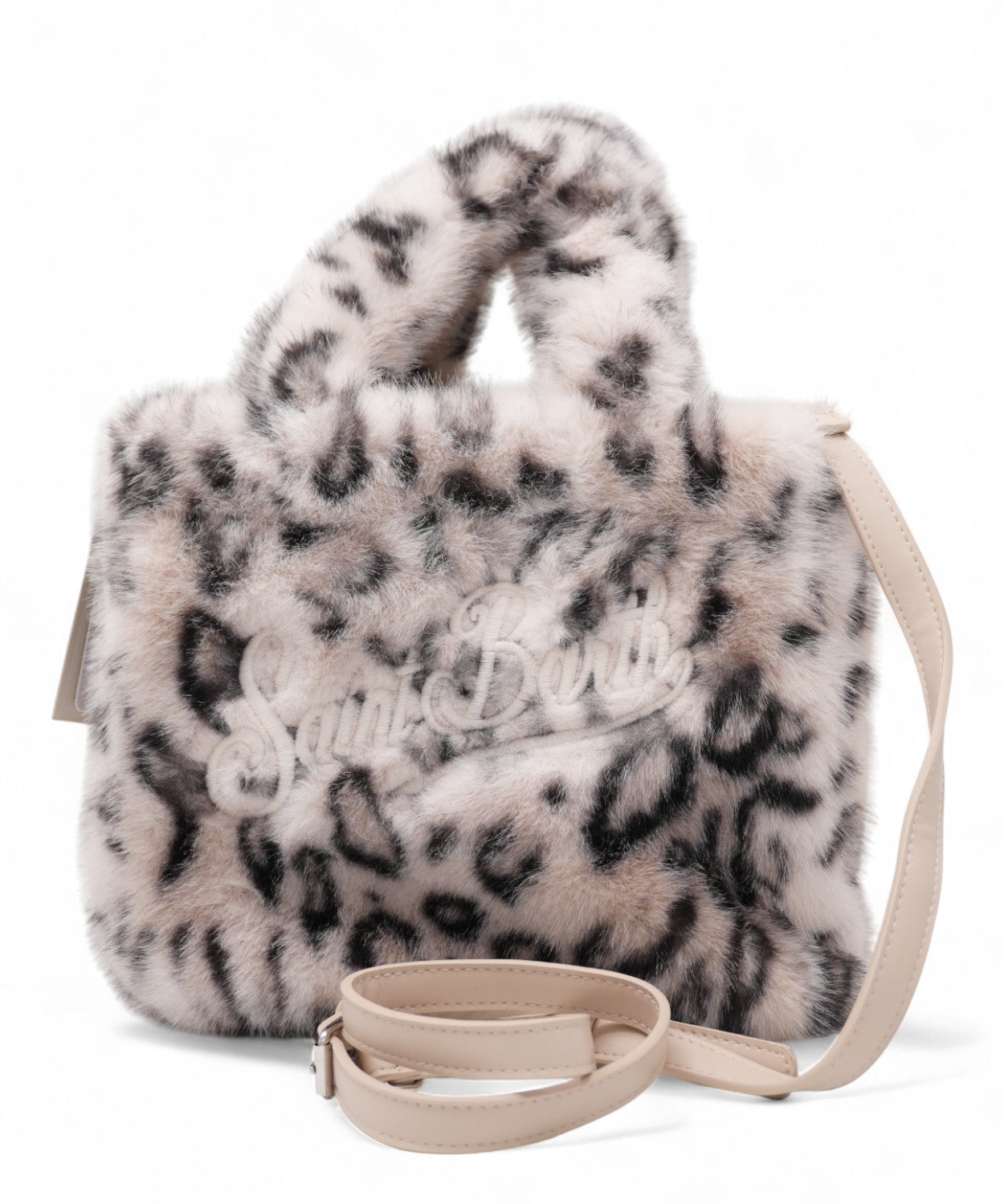 Borsa Vanity Mini Soft Fur Leopard-Mc2 Saint Barth-Borse a mano-Vittorio Citro Boutique