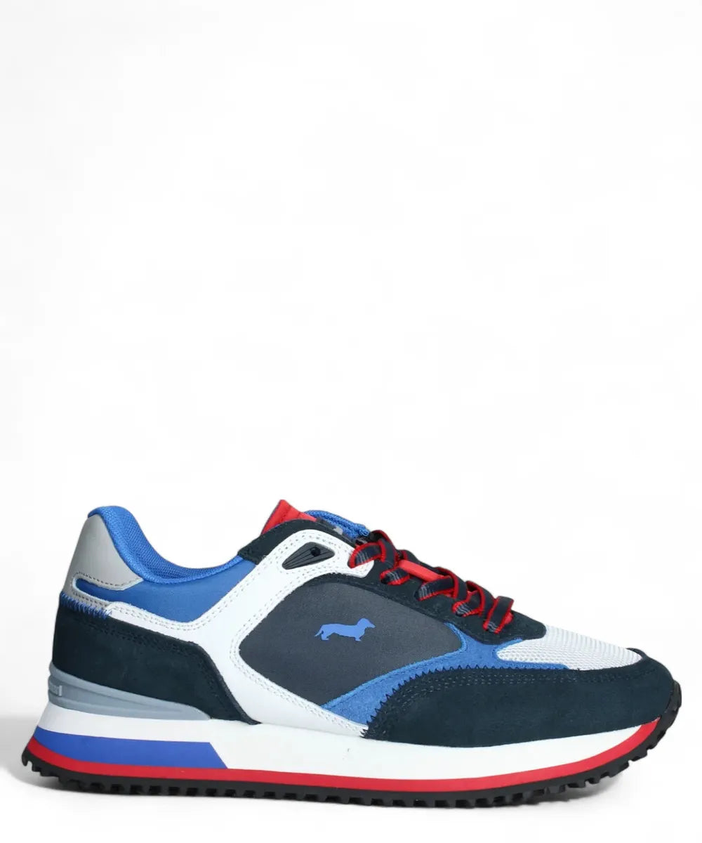 Sneakers in Camoscio e Tessuto Tecnico con Suola EVA Extra-Light-Sneakers-Harmont&Blaine-Vittorio Citro Boutique