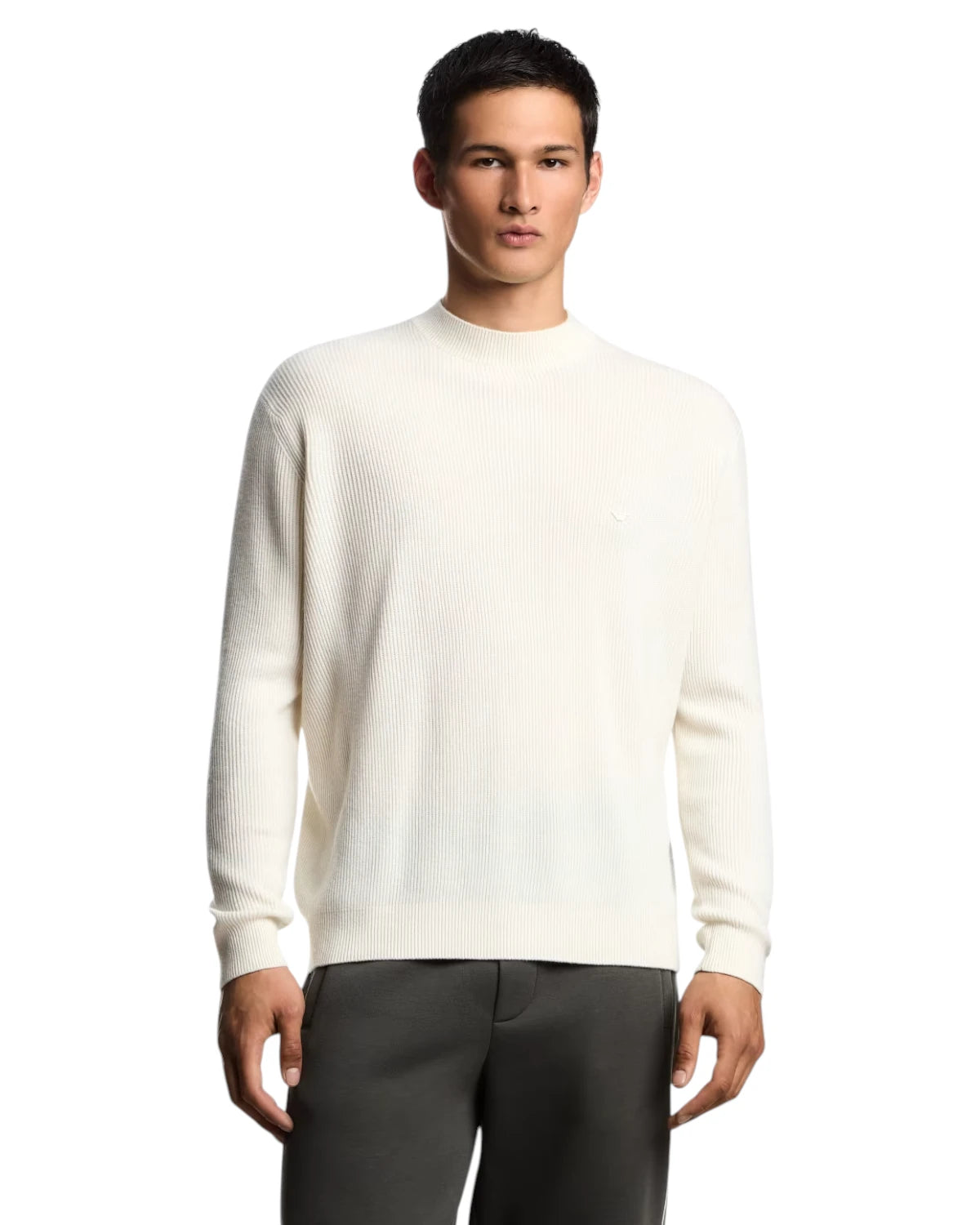 Maglione Girocollo Coste Inglesi-Emporio Armani-Maglieria-Vittorio Citro Boutique