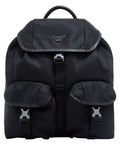 Emporio Armani Nylon and Regenerated Leather Backpack
