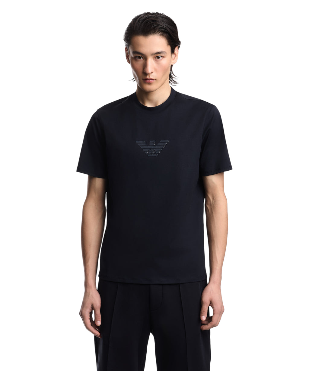 T-shirt męski z bawełny Pima Emporio Armani Essentials