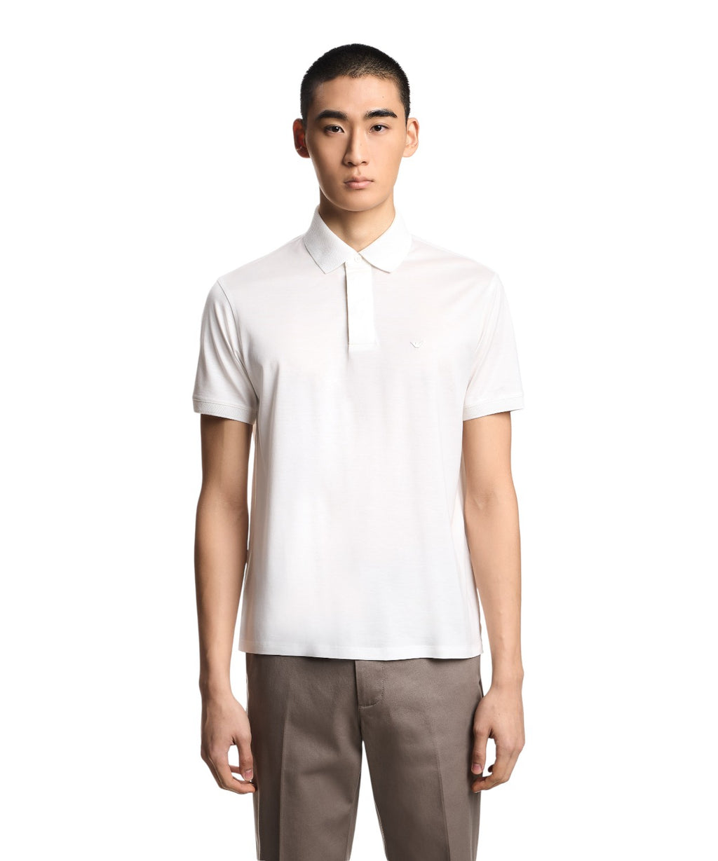 Emporio Armani Polo Herre Lyocell Essentials