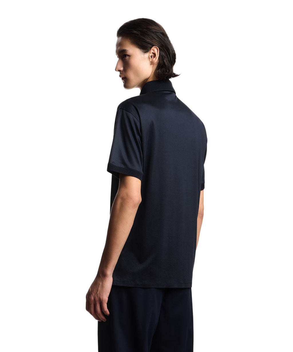 Men's Lyocell Polo Shirt Emporio Armani Essentials